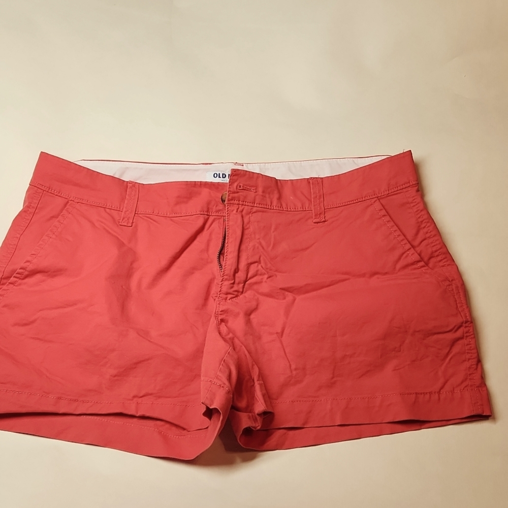 Old Navy shorts, size 10, Hot pink color